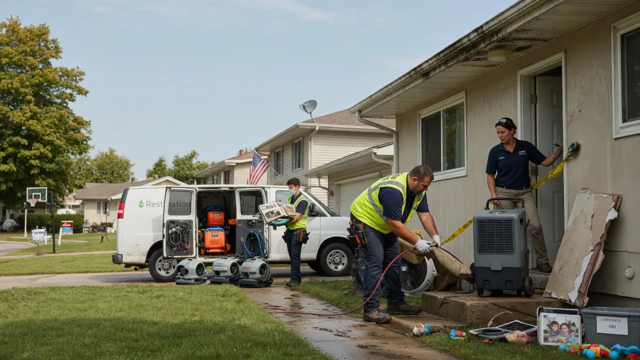 Water Damage Restoration in Ancona, IL near me